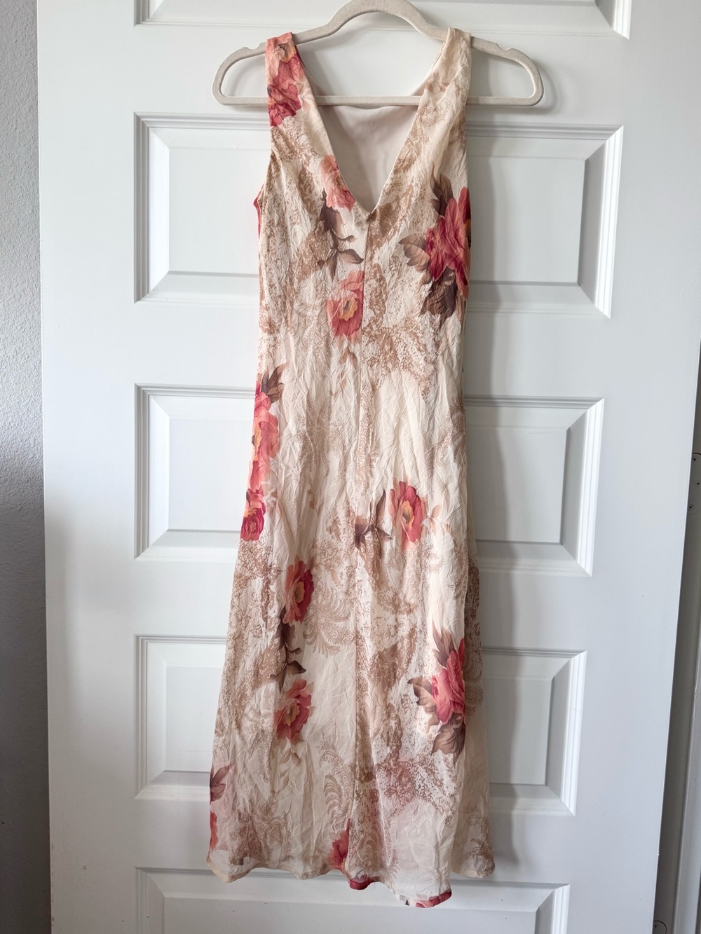 Y2K F.L.P Faith Love & Passion Romantic Fairycore Floral Midi Dress - Picture 9 of 11